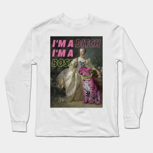 I'm a boss (hot pink) Long Sleeve T-Shirt